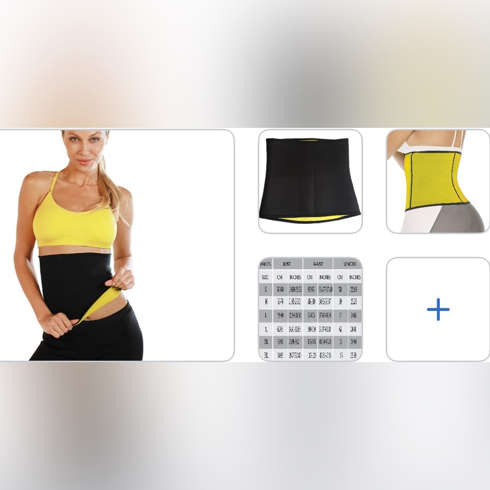 EZ-Sweat Neoprene Workout Belt by TecNomed